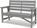 GREENVINES Outdoor Bench | HDPE | Garden Benches | All Weather | by GreenVines