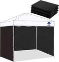 Instant Canopy Tent Sidewalls for 10x10 Pop Up Canopy Waterproof, 99% UV by FANPATUS