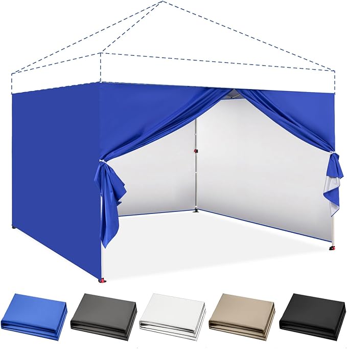 CROWN SHADES 10x10 Canopy Sidewalls by CrownShades