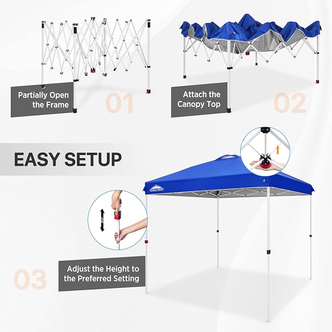 EAGLE PEAK Pop Up Canopy Tent - Image 2