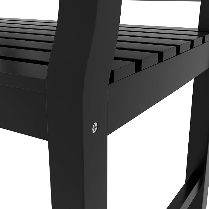 Outsunny Outdoor Garden Bench, Wooden Frame Patio Bench - Image 8