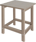 Outdoor Side Tables Adirondack, HDPE Small Table by GARDENSTAR