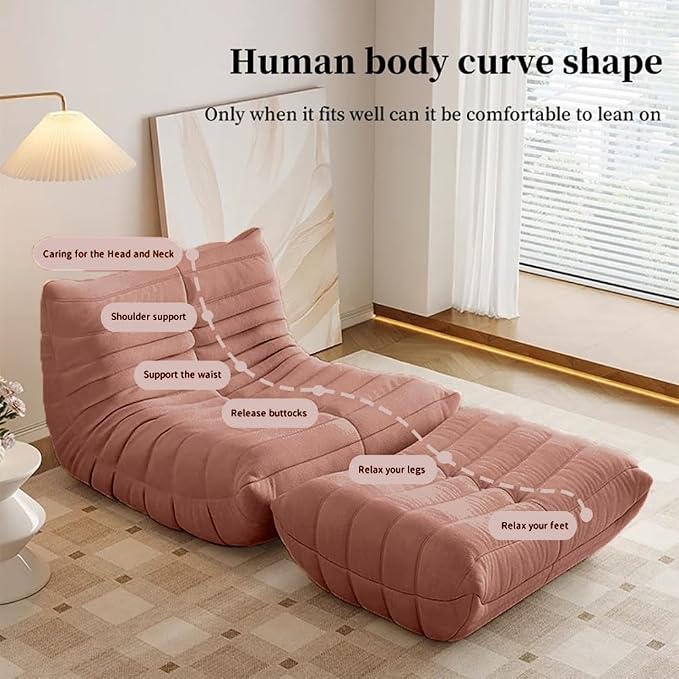 Bean Bag Chair - Memory Foam Bean Bag Chair - Image 5