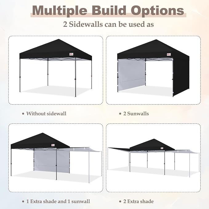 MASTERCANOPY Pop Up 10x10 Canopy Tent - Image 7