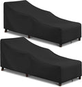 Arcedo Patio Lounge Chair Cover 2 Pack, Waterproof Outdoor Chaise Lounge Covers by ARCEDO