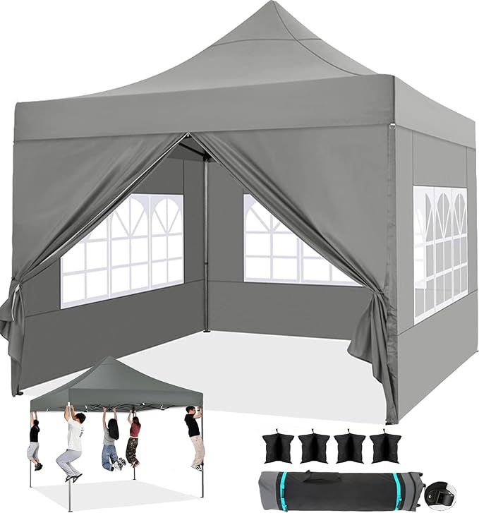 COBIZI 10x10 Heavy Duty Pop Up Canopy Tent by COBIZI