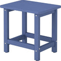 Weatherproof Outdoor Side Table, HDPE Small Outdoor Table by BIVODA
