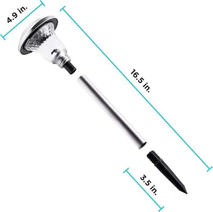 BLACK+DECKER Solar-Powered Outdoor Path Light - Image 3