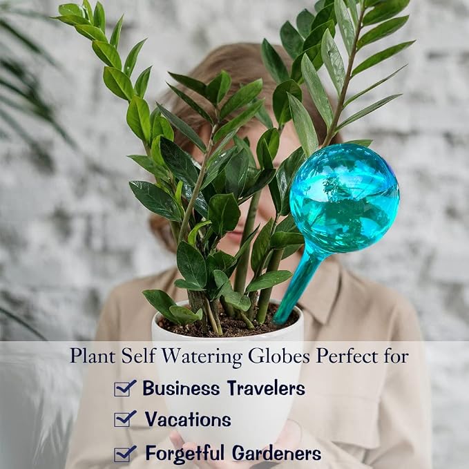 10pcs Plant Self Watering Globe Stakes, Plant Watering Stakes Automatic Plant - Image 5