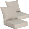 Goodgoods 24 x 24 Outdoor Patio Deep Seat Cushions 2-Pack, 1000+ Hours by Goodgoods