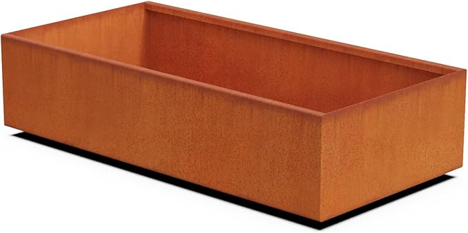 Plantercraft Corten Steel Raised Garden Bed by Plantercraft