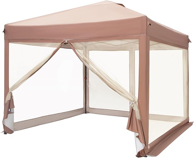 Sophia & William Canopy Tent Pop Up 10x10 ft, Outdoor Patio Portable Commercial by SophiaWilliam