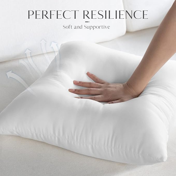 Ashler 20 x 20 Outdoor Pillows, Waterproof Inserts Set of 2 Throw Pillow Inserts - Image 5