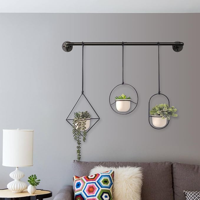 Hanging Planters for Indoor Plants, Window Plant Shelves, Plant Hanging Rod - Image 5