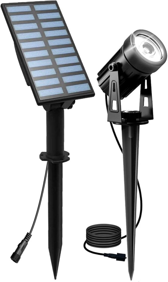 T-SUN Solar Spotlights, Outdoor LED Solar Lights, Waterproof Auto ON/Off Solar by T-SUN