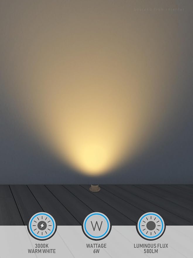 LEONLITE Dia. 4 Inch Well Lights Landscape LED In Ground, Shielded Top - Image 6
