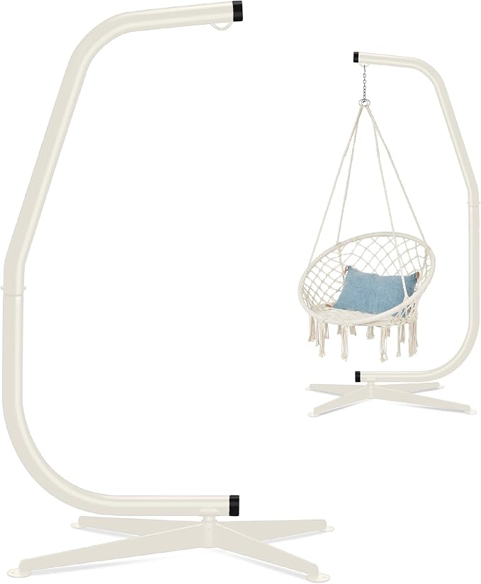 Best Choice Products Metal Hanging Hammock C-Stand by BestChoiceProducts