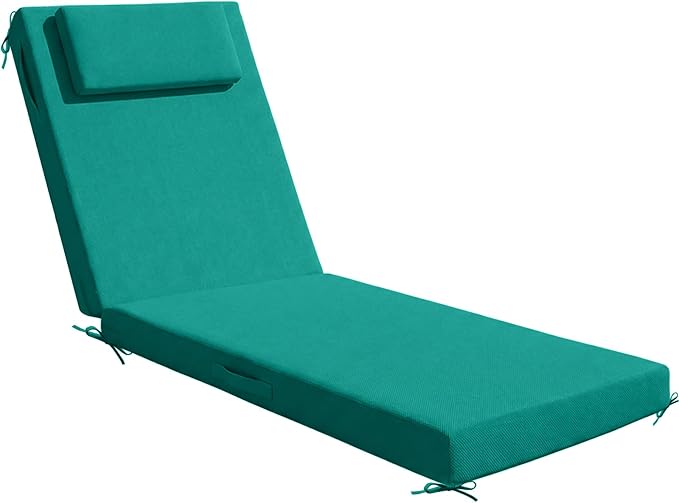 Outdoor Lounge Chair mat, 71 inches x 21 inches, Waterproof Chaise Lounge by Unknown