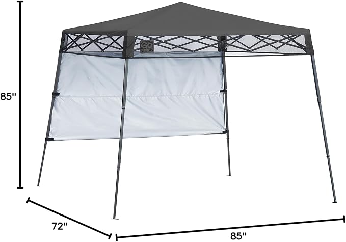 Quik Shade Go Hybrid 6' x 6' Sun Protection Pop-Up Compact and Lightweight 7' x - Image 17