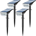 Solar Spot Lights Outdoor, Solar Lights Outdoor Waterproof IP65, 3 Brightness by ZookkiDirect