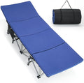 ABORON Camping Cot with 2in Memory Foam Trifold Mattress, 900LBS Heavy Duty by ABORON