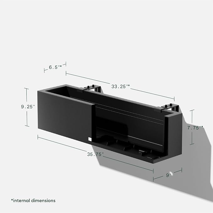 Veradek Block Series Railing Planter - Image 2