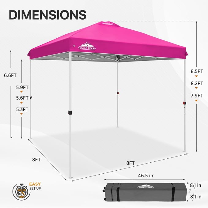 EAGLE PEAK Pop Up Canopy Tent - Image 3