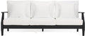 SAFAVIEH Couture Collection Martinique Black Solid Wood Indoor/Outdoor Patio by SAFAVIEH
