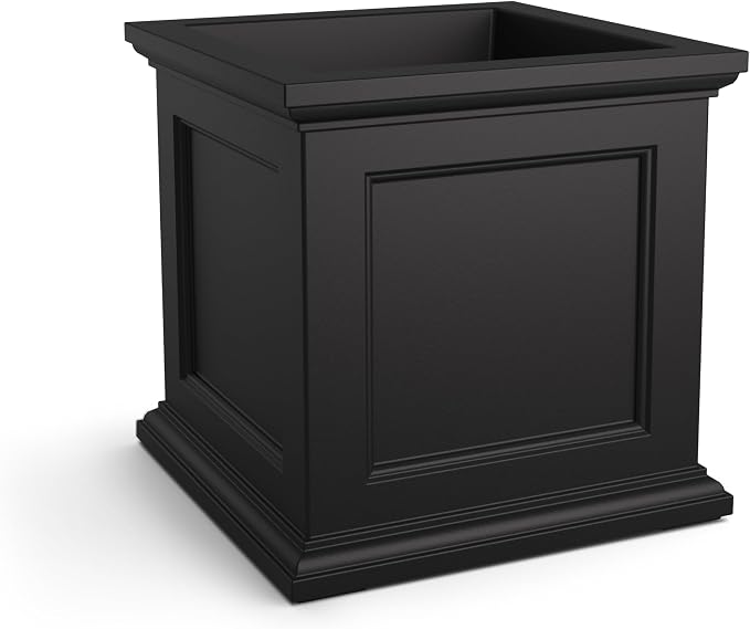 Mayne Fairfield 28-Inch Square Planter – Weather-Resistant Planter - Image 2