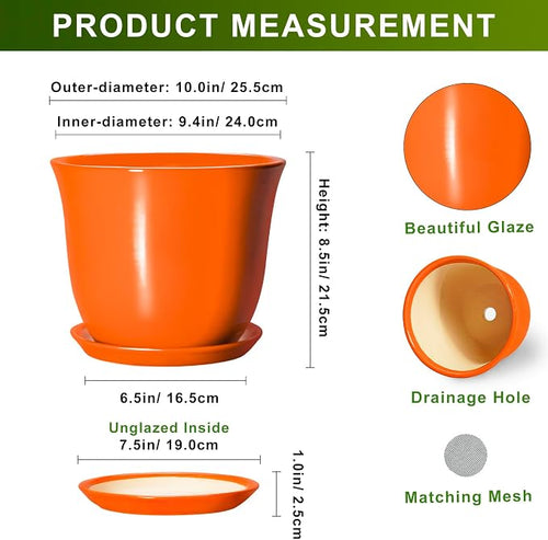 10 Inch Plant Pot - Image 2
