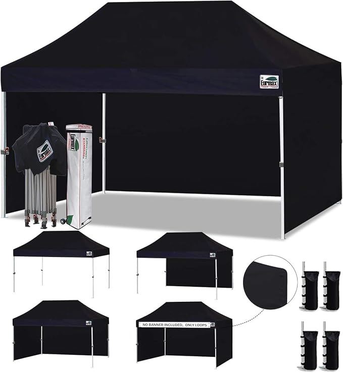Eurmax USA 10'x15' Pop-up Canopy Tent Commercial Instant Canopies by Eurmax