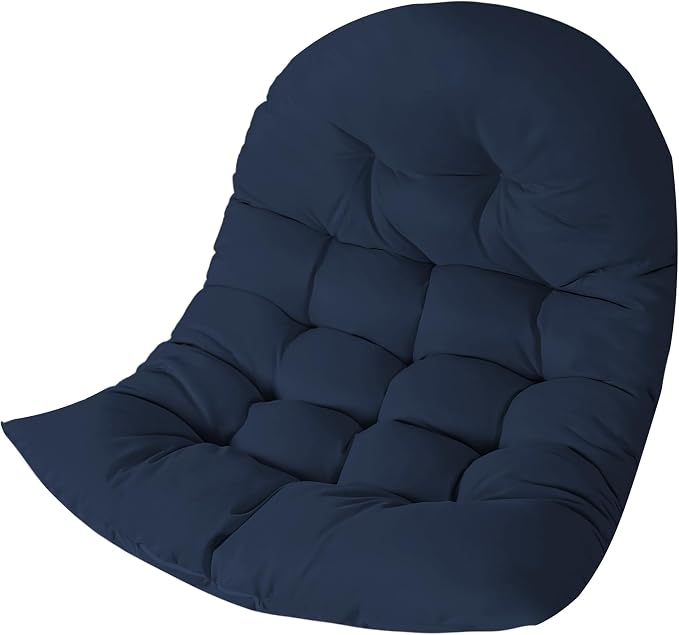 Thicken Egg Chair Cushion Replacement, Outdoor Hammock Swing Cushions by BCKNT