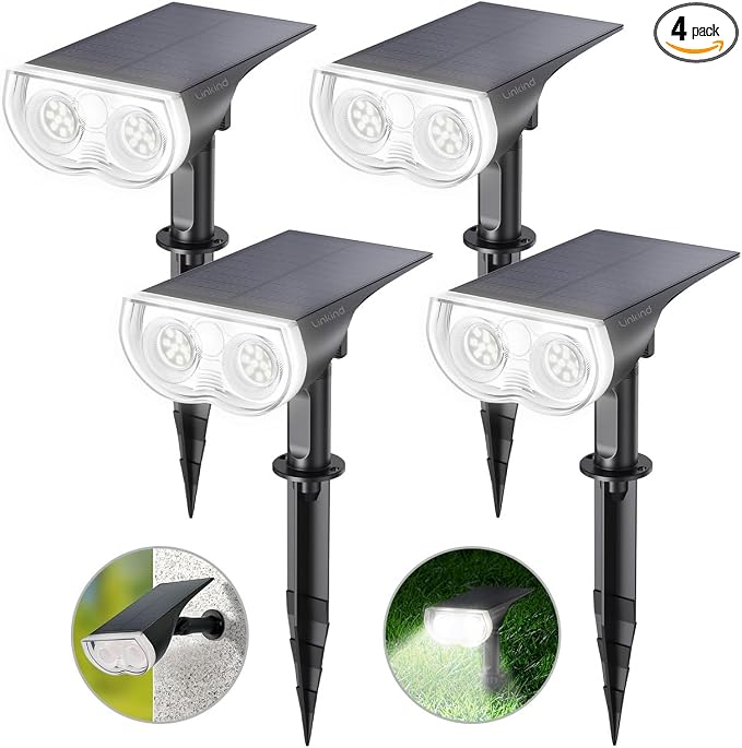 Linkind Solar Lights Outdoor Waterproof IP65, StarRay Dusk-to-Dawn Outdoor by Linkind