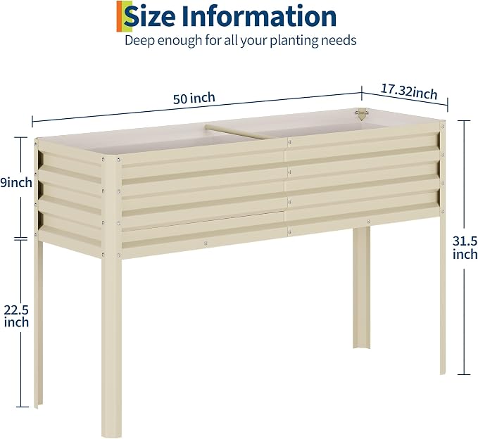 Galvanized Raised Garden Bed - Image 3