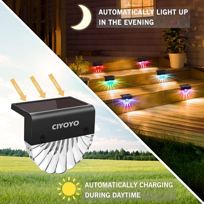 Solar Deck Lights Outdoor - Image 3