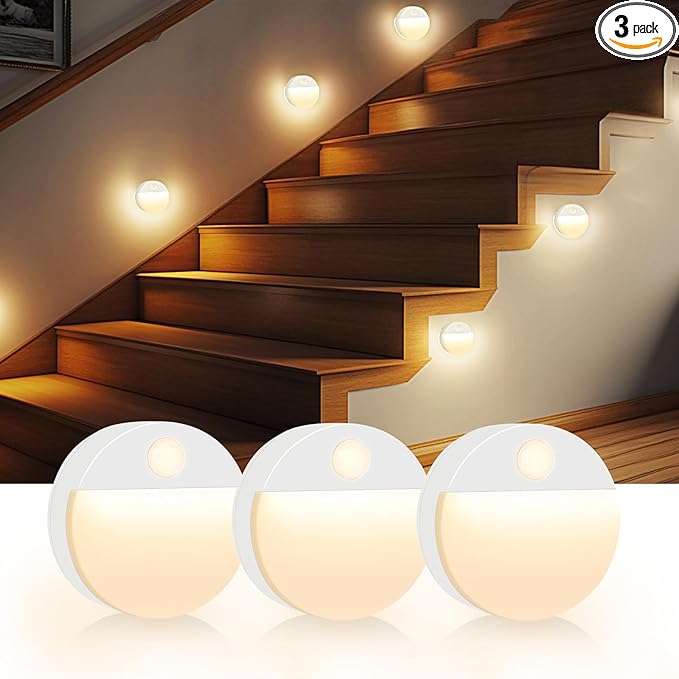 3 Pack Motion Sensor Stair Light by Guankai
