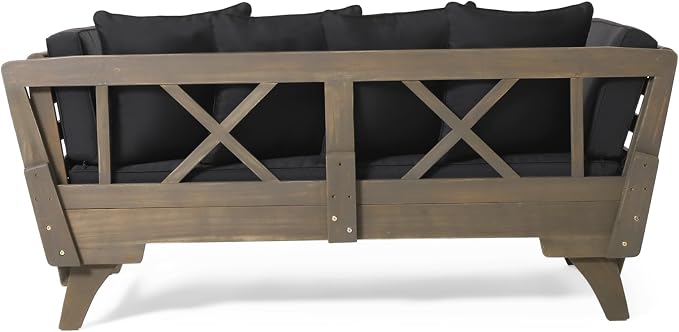 Merax Outdoor Patio Daybed Sofa, 3-Seat Sofa - Image 4