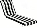Chaise Lounge Cushions Outdoor 72x21x4 Inch, Patio Lounger Chair Cushion by Unknown