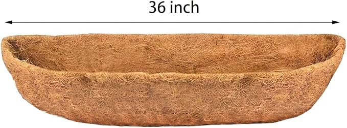 2 Pcs Garden Coconut Planter Liner - Image 2