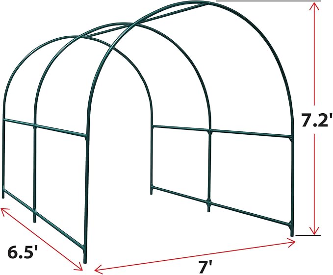 Multi-Size Large Garden Support Arch Frame Climbing Plant Arch Arbor - Image 6