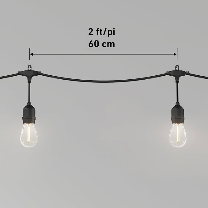 artika Blaze 20 LED Bulbs 42 ft Outdoor Solar String Lights - Image 7