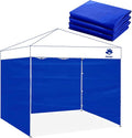 Instant Canopy Tent Sidewalls for 10x10 Pop Up Canopy Waterproof, 99% UV by FANPATUS
