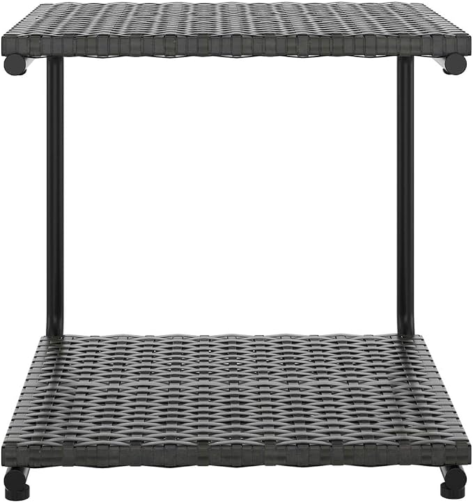 2 Person Garden Sun Bed Patio Furniture Outdoor Daybed - Image 8