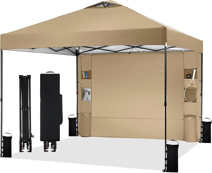 10'x10' Pop Up Canopy Tent by TUNBNEOUTDOORLIVING