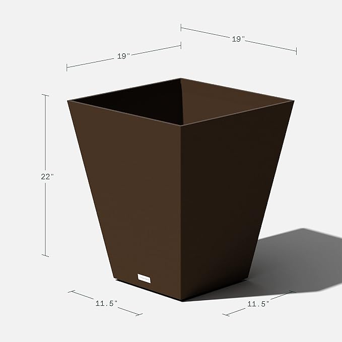 Veradek Nobleton Indoor/Outdoor Wide Square Planter - Image 8