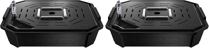 VIVOSUN 8-Pack FlexFeed Self-Watering Pots, Auto Irrigation Fabric Pot Base by VIVOSUN