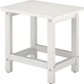 Weatherproof Outdoor Side Table, HDPE Small Outdoor Table by BIVODA