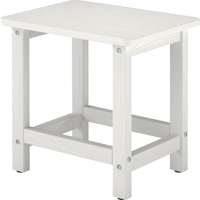 Weatherproof Outdoor Side Table, HDPE Small Outdoor Table by BIVODA