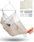 MIZTLI Hammock Chair Hanging Chair Swing Chair XXL Large Macrame Swing Indoor by MIZTLI