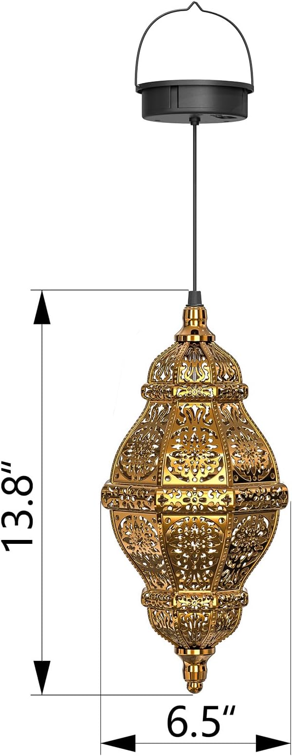Twinkya Hanging Solar Lights Outdoor Garden Decor, Decorative Waterproof - Image 6